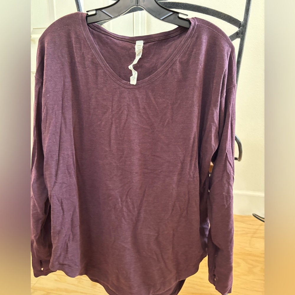 Lululemon Purple/Plum Long sleeve